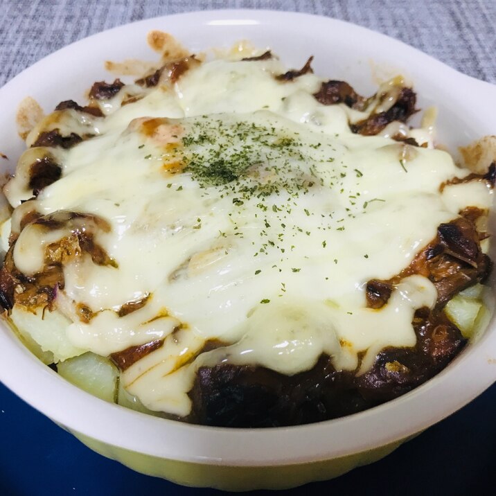 コンロいらず！つまみにサバ缶とポテトのオーブン焼き